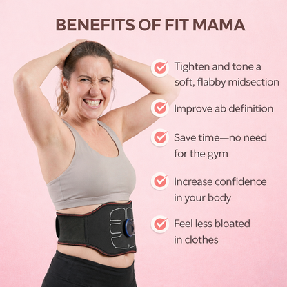 Fit Mama™ Hands-Free EMS Abs Trainer